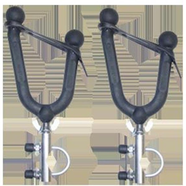 All Rite Products All Rite Products 7817 Steel Forks Covered with Soft Rubber Pack Rack 7817